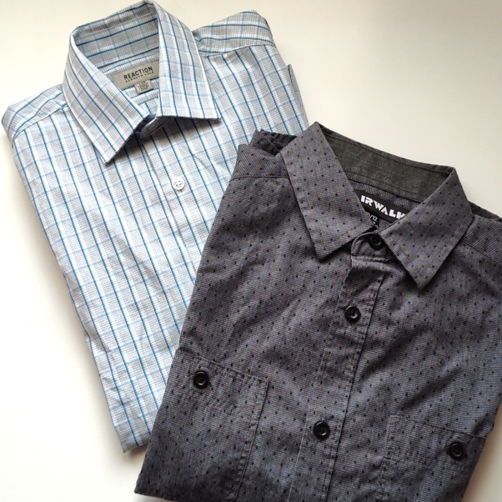 Boys Long Sleeve Dress Shirt Bundle